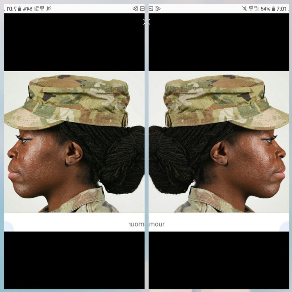 2 Fitted Military Caps